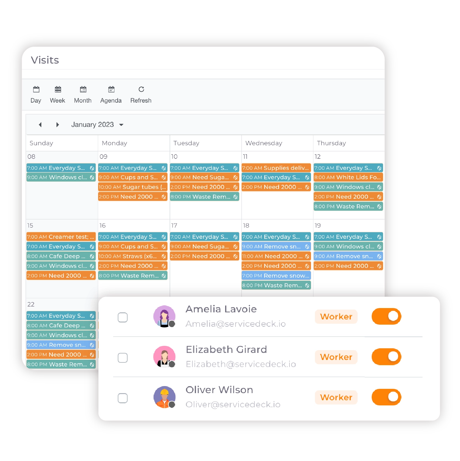 Web platform & mobile app